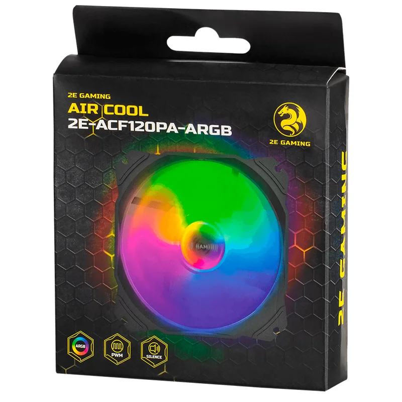 Кулер для кейса 2E GAMING AIR COOL ACF120PA-ARGB, 120мм 7