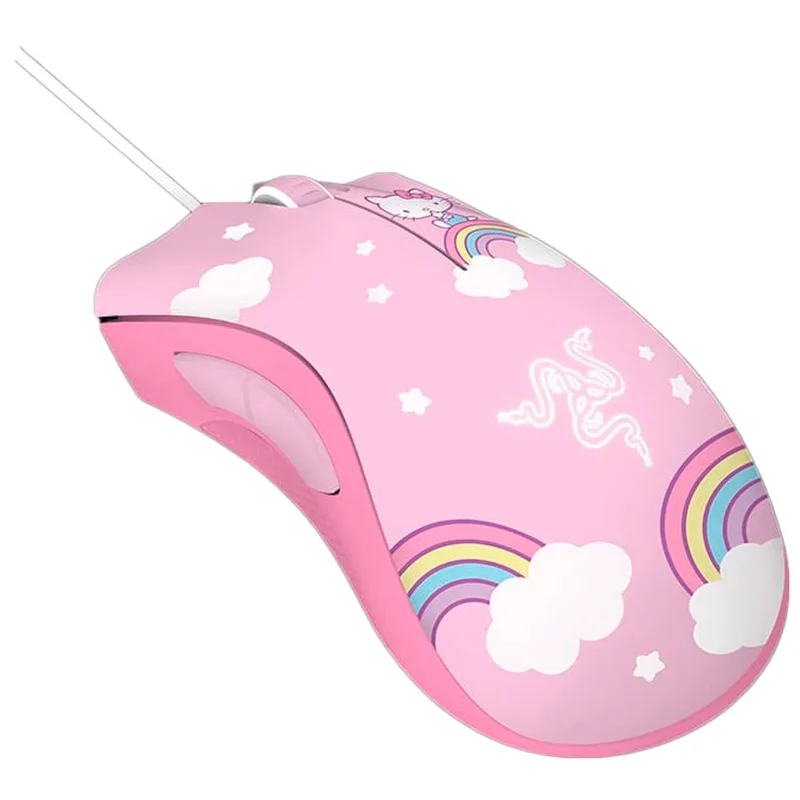 Комплект мышь Razer DeathAdder Essential и коврик Goliathus M Hello Kitty and Friends Ed. 3