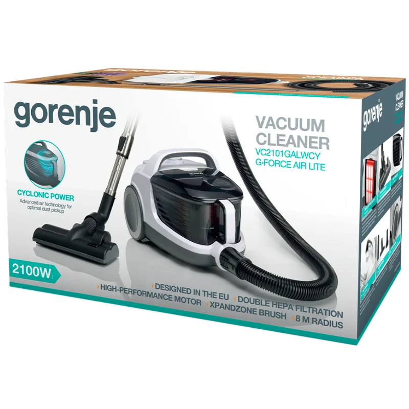 Пылесос Gorenje VC2101GALWCY 6