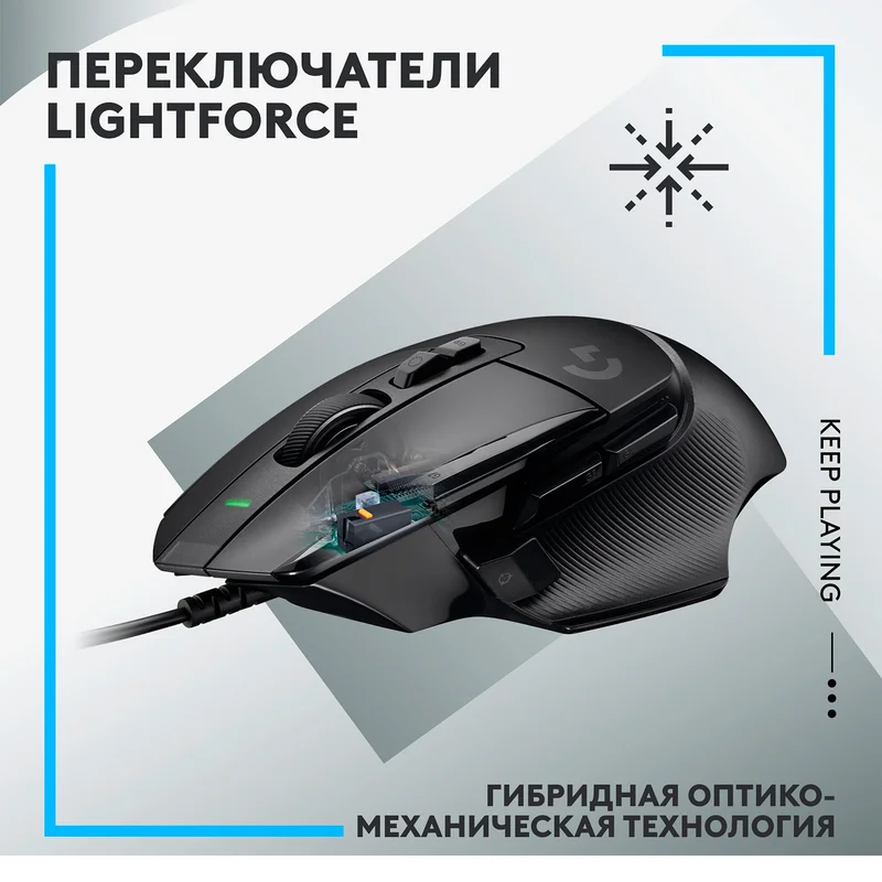Игровая мышь Logitech G502 X, Black 6