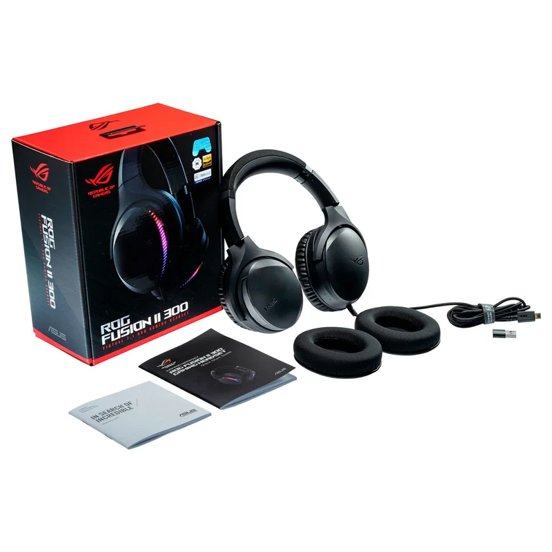 Игровая гарнитура Asus ROG Fusion II 300 7.1 (90YH02X3-B2UA00) 4