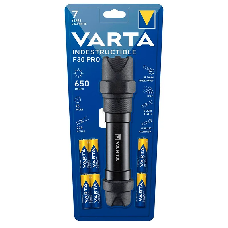 Фонарь Varta Indestructible F30 Pro (18714101421) 3