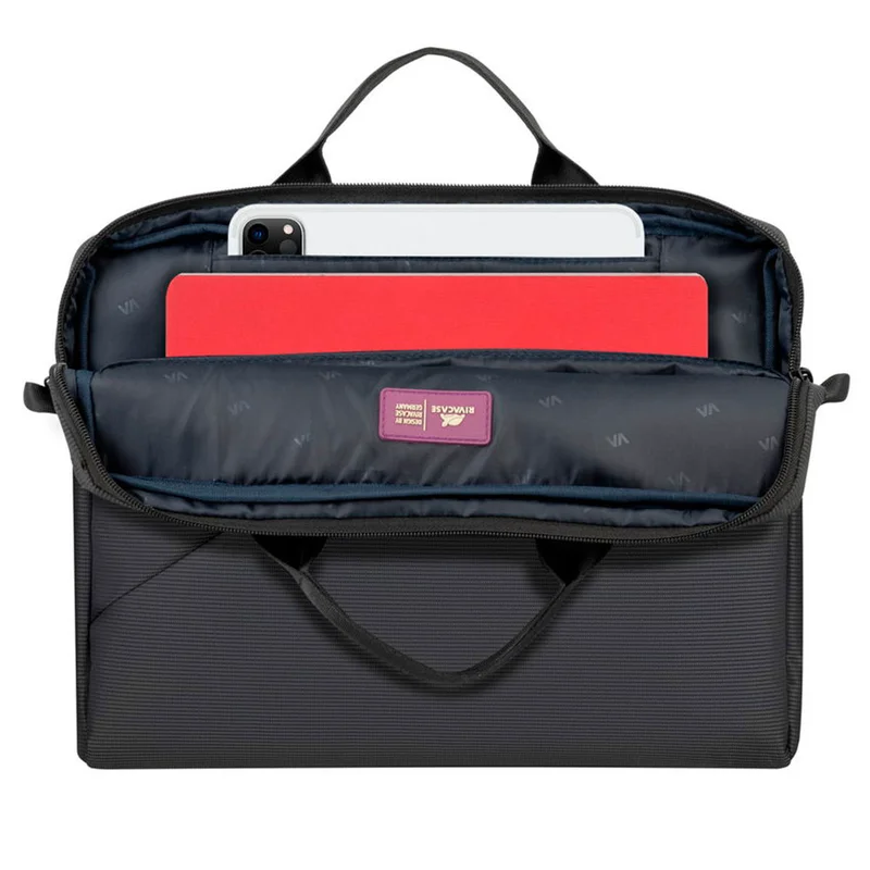 Сумка для ноутбука 13.3" RivaCase Tivoli 8720, Grey, полиэстер (8720-GR) 2