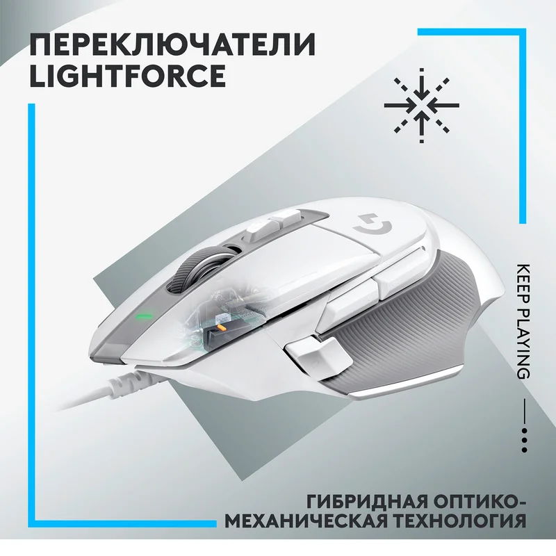 Игровая мышь Logitech G502 X, White 2