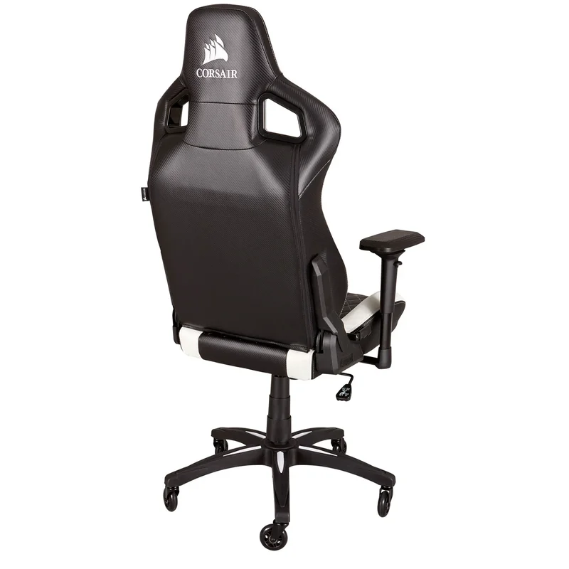 Игровое компьютерное кресло Corsair T1 Race, Black/White (CF-9010060-WW) 4