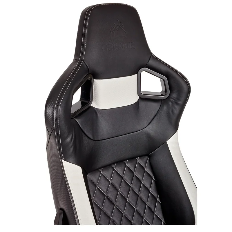 Игровое компьютерное кресло Corsair T1 Race, Black/White (CF-9010060-WW) 5