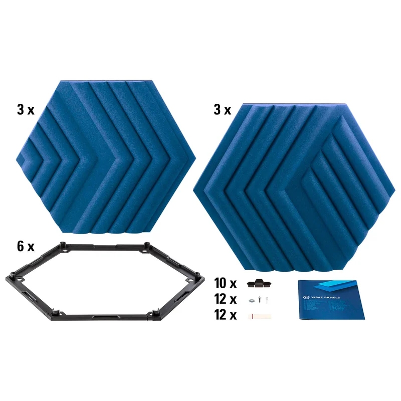 Акустические панели Elgato Foam Starter Set, Blue (10AAL9901) 4