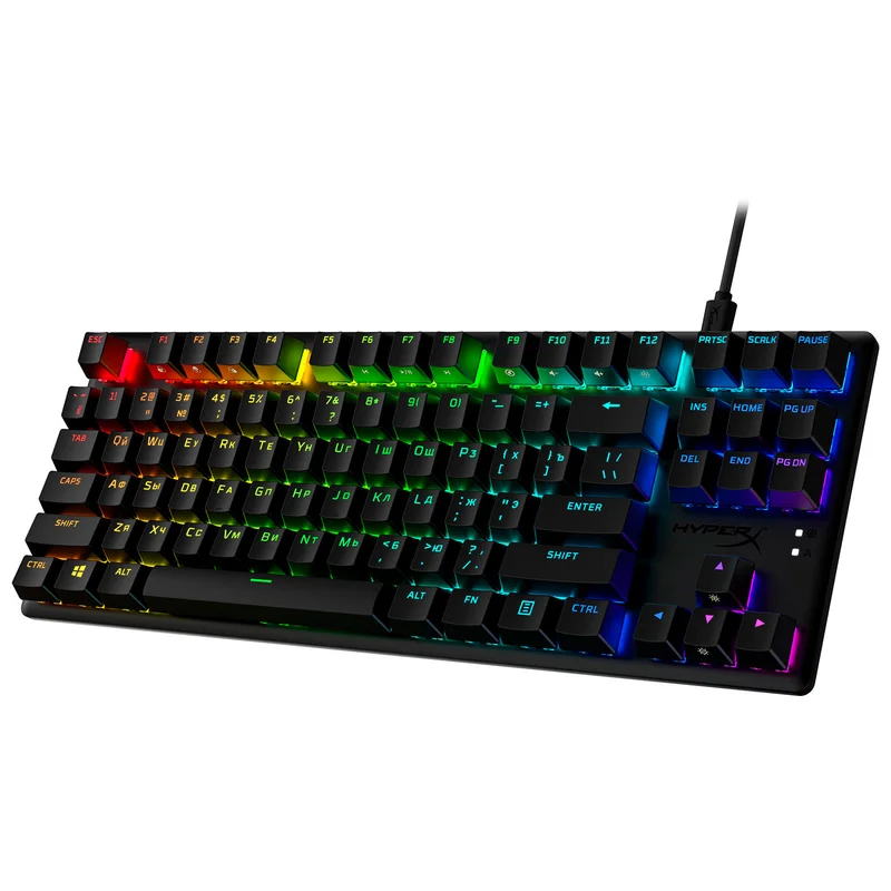 Игровая клавиатура HyperX Alloy Origins Core PBT TKL, HX Aqua (639N9AA#ABA) 3