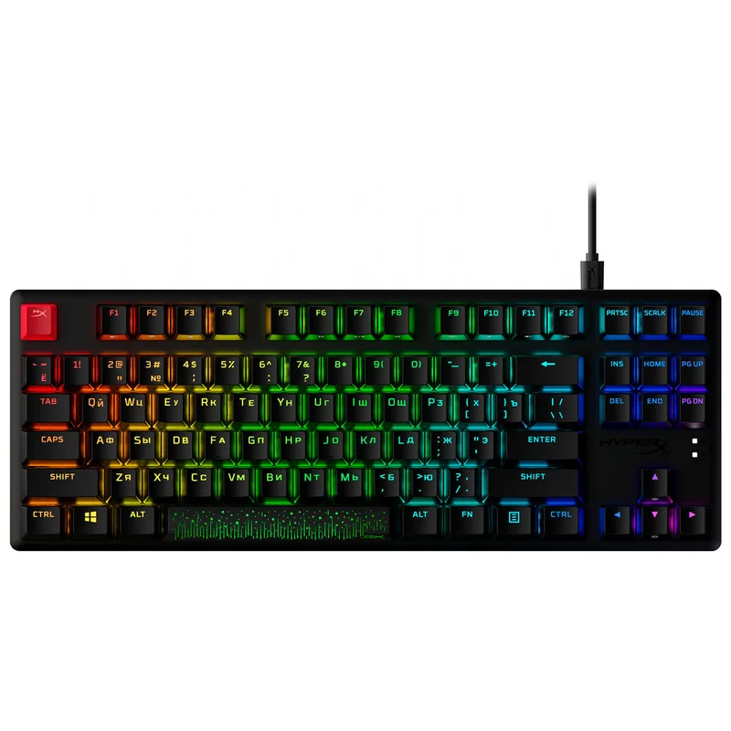 Игровая клавиатура HyperX Alloy Origins Core PBT TKL, HX Aqua (639N9AA#ABA) 4
