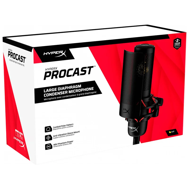 Игровой микрофон HyperX ProCast (699Z0AA) 10