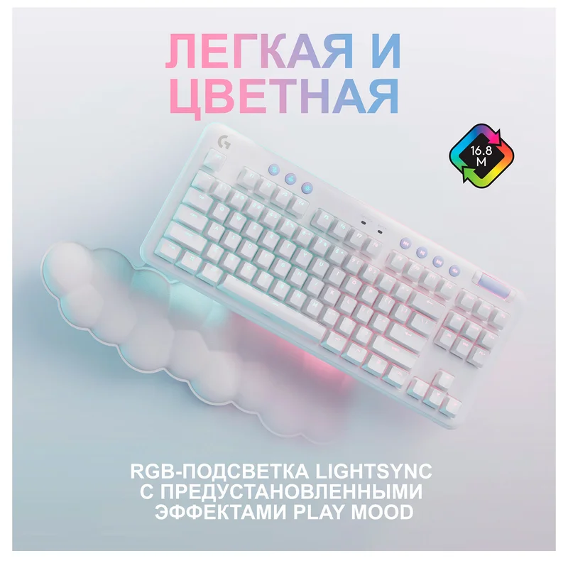 Игровая клавиатура беспроводная Logitech G715 TKL, Linear (920-010691) 4