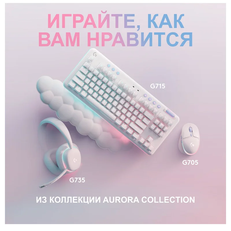 Игровая клавиатура беспроводная Logitech G715 TKL, Linear (920-010691) 8
