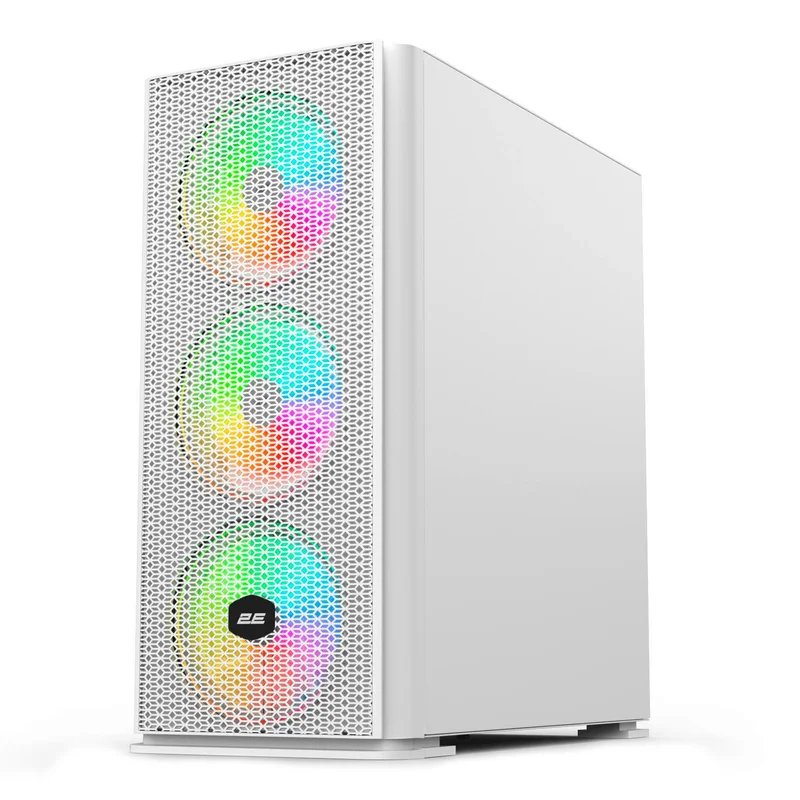 ПК корпус 2Е Gaming VERTEX MidTower, window, White EATX (2E-GI01W) 3