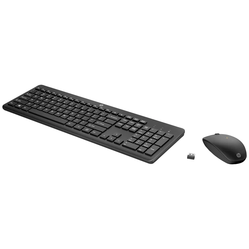 Клавиатура + Мышка беспроводные USB HP 230, Black 2