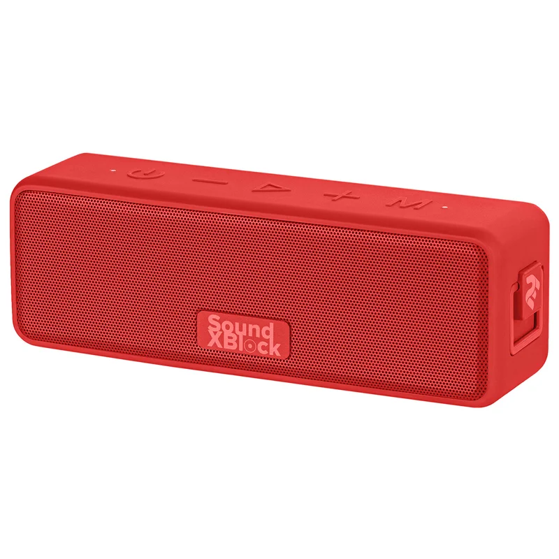 Акустическая система Bluetooth 2E SoundXBlock TWS, Red (2E-BSSXBWRD) 2