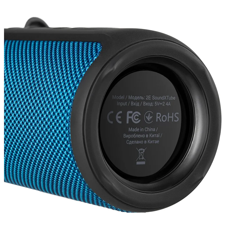 Акустическая система Bluetooth 2E SoundXTube TWS, Blue (2E-BSSXTWBL) 6
