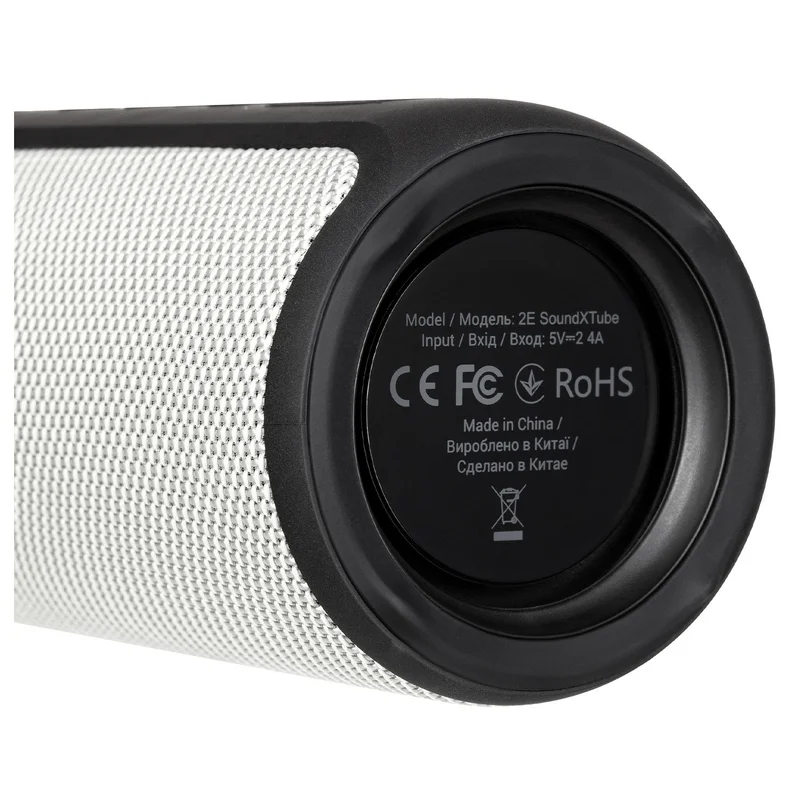 Акустическая система Bluetooth 2E SoundXTube TWS, Grey (2E-BSSXTWGY) 6
