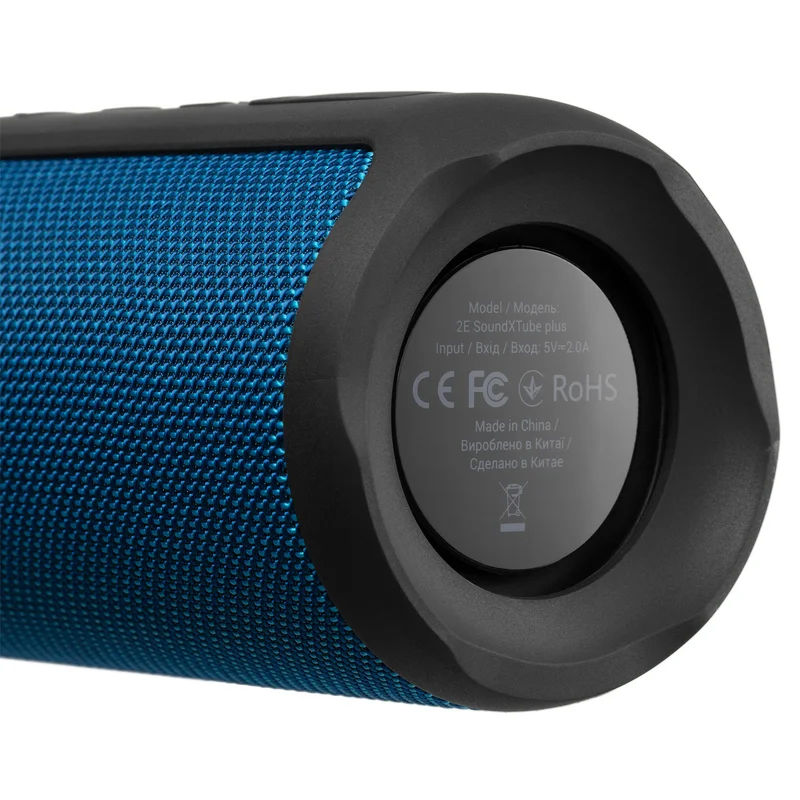 Акустическая система Bluetooth 2E SoundXTube Plus TWS, Blue (2E-BSSXTPWBL) 5