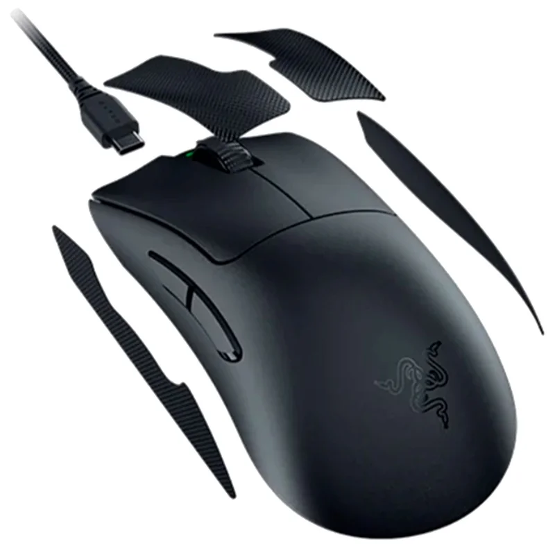 Игровая мышь беспроводная Razer DeathAdder V3 Pro, Black (RZ01-04630100-R3G1) 3