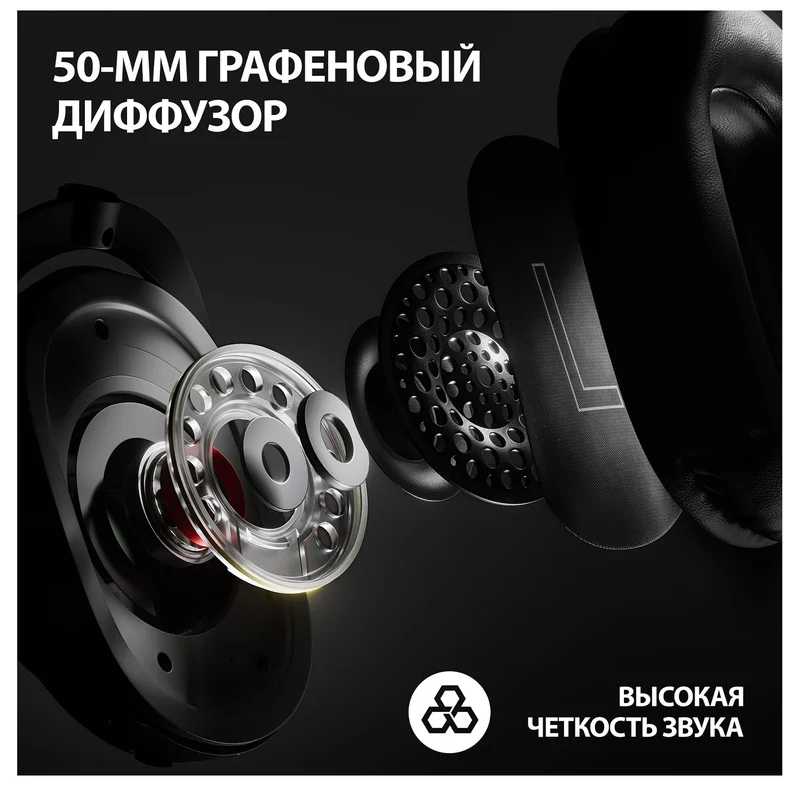 Игровая гарнитура беспроводная Logitech G Pro X 2 Wireless, White (981-001269) 4