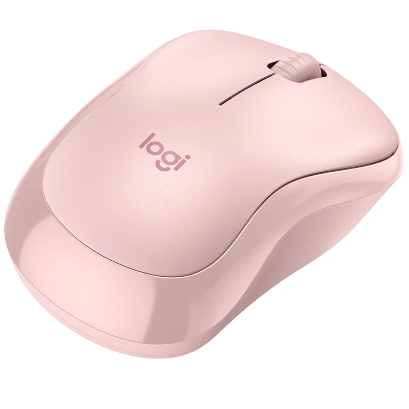 Мышка беспроводная USB Logitech M240 Silent, Rose 2