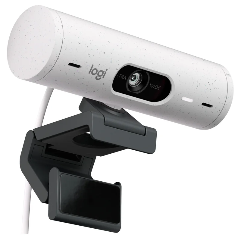 Web Камера Logitech BRIO 500, FHD, Off White 4