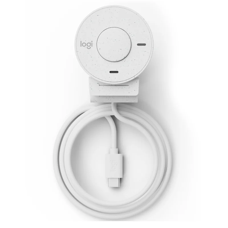 Web Камера Logitech BRIO 300, FHD, Off White 6