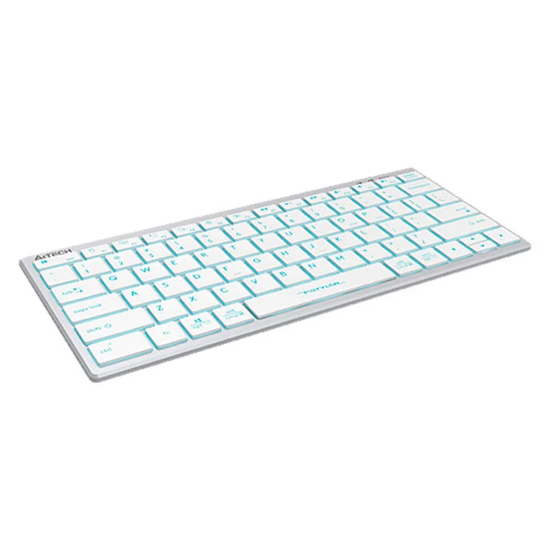Клавиатура проводная USB A4tech Fstyler FX-61, Ice Blue 3