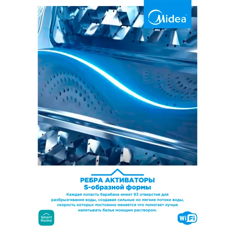 Стиральная машина Midea MF200W120WB 12