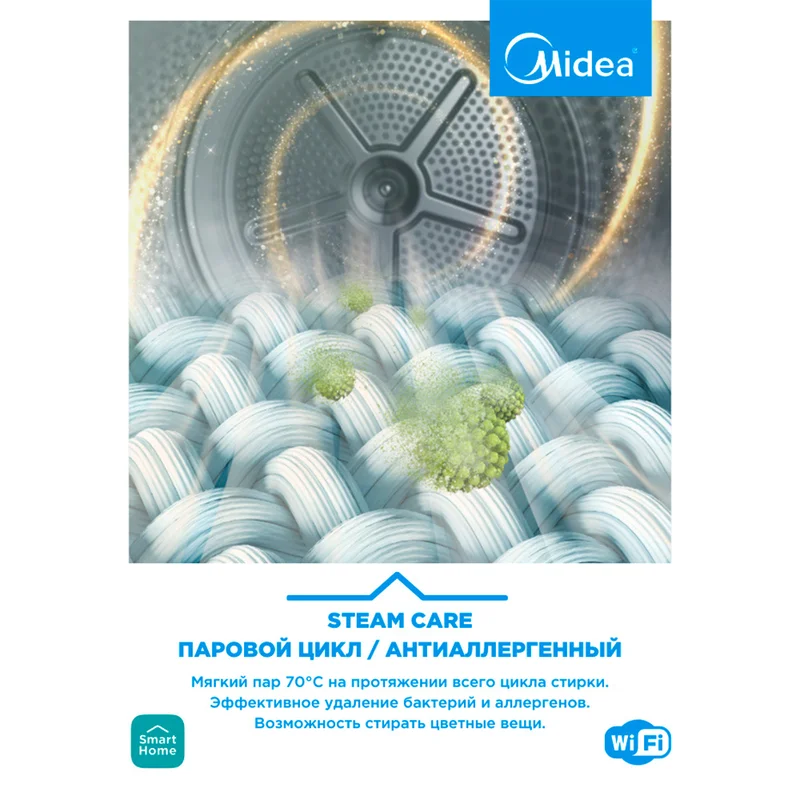 Стиральная машина Midea MF200W120WB 15