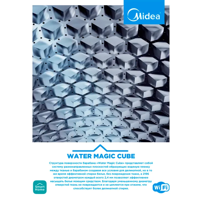 Стиральная машина Midea MF200W120WB 8