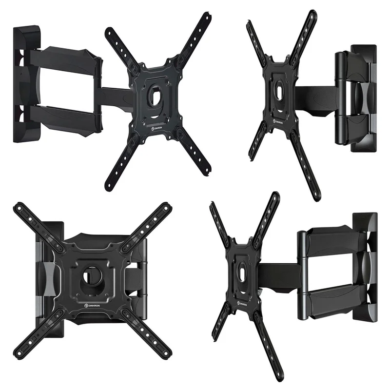 Кронштейн для ТВ 32"-65" наклонно -поворотный, ONKRON, макс 35, (NP40-B) 2