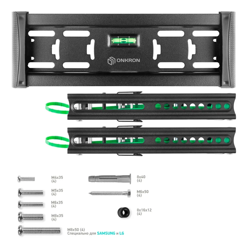 Кронштейн для ТВ 17"-43", ONKRON, Black (TM4-B) 6