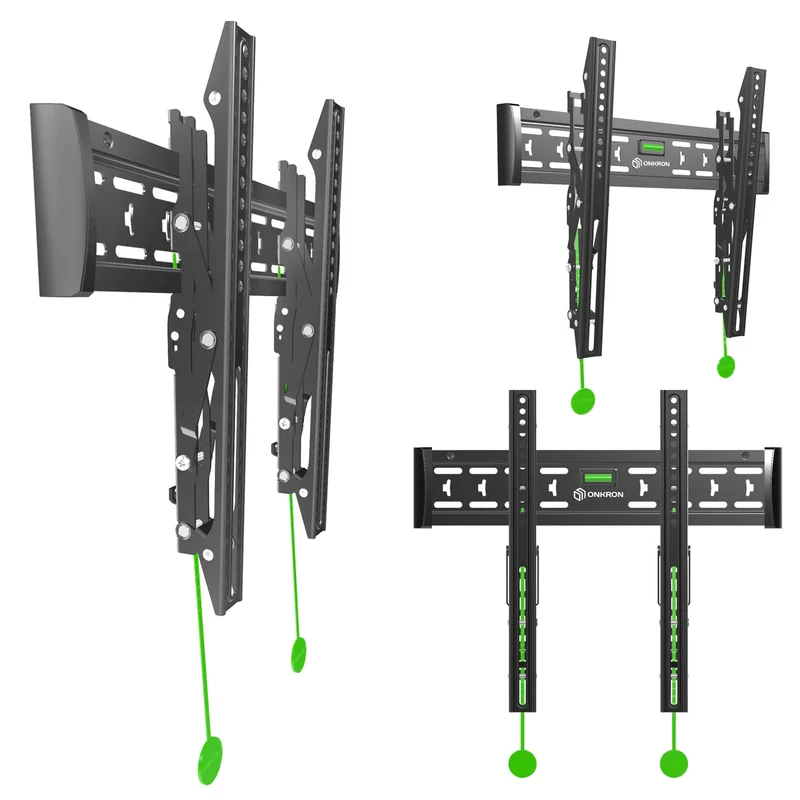 Кронштейн для ТВ 32"-65" наклонный, ONKRON, макс 56, (SN14-B) 2