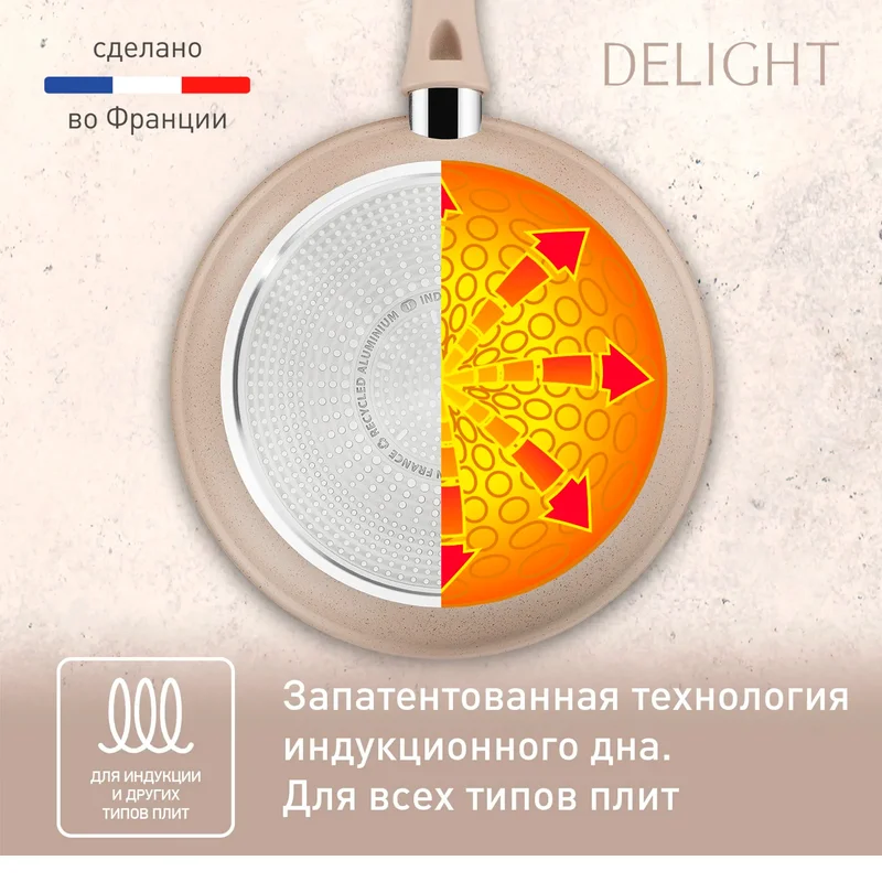Сковорода 28см Delight Tefal G2930602 6