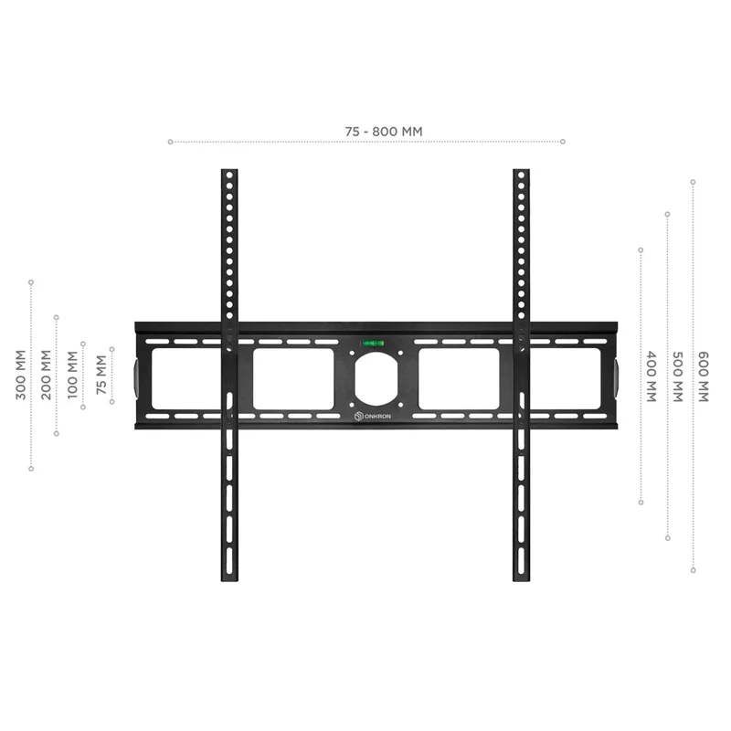 Кронштейн для ТВ 55"-100" фиксированный, ONKRON, макс 75, (UF4-B) 4