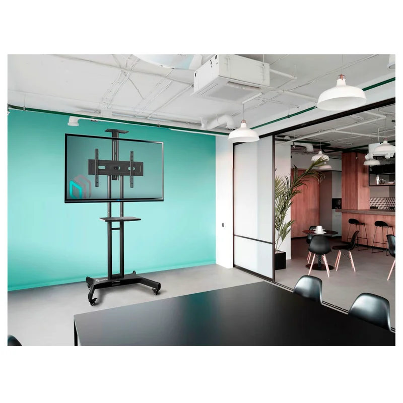 Мобильная стойка для ТВ 40"-70", ONKRON, Black (TS1551-B) 2
