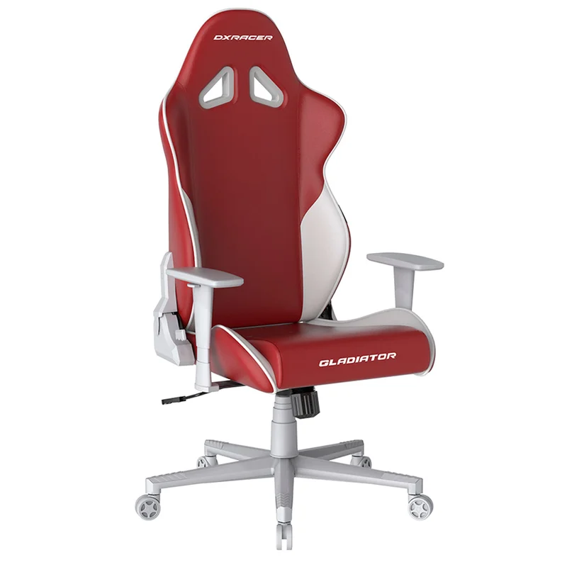 Игровое компьютерное кресло DXRacer Gladiator Series, Red/White (GC/GN23/RW) 2