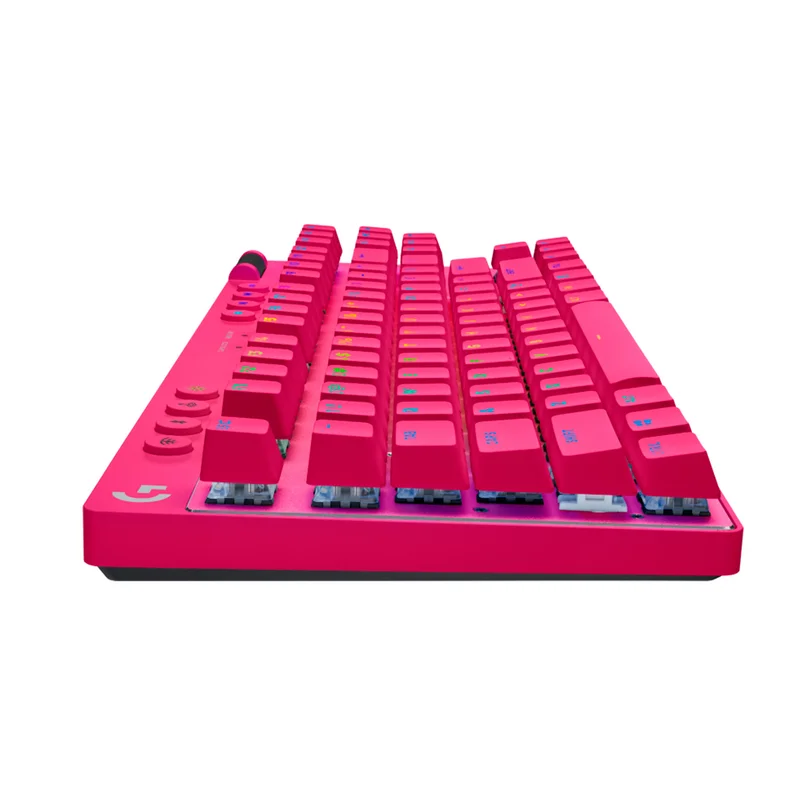 Игровая клавиатура беспроводная Logitech G Pro X TKL, Pink (920-012159) 3