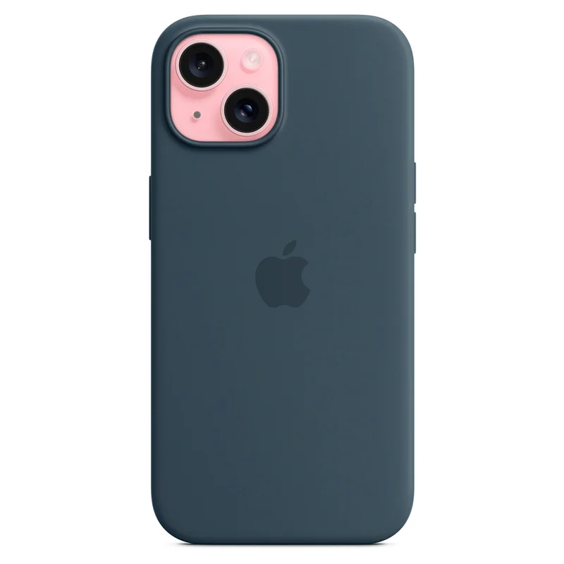 Чехол для iPhone 15, Silicone Case with MagSafe, Storm Blue (MT0N3ZM/A) 2