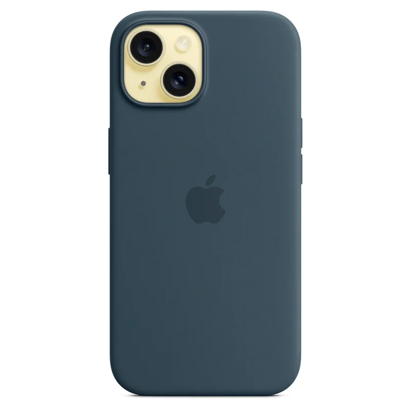 Чехол для iPhone 15, Silicone Case with MagSafe, Storm Blue (MT0N3ZM/A) 3