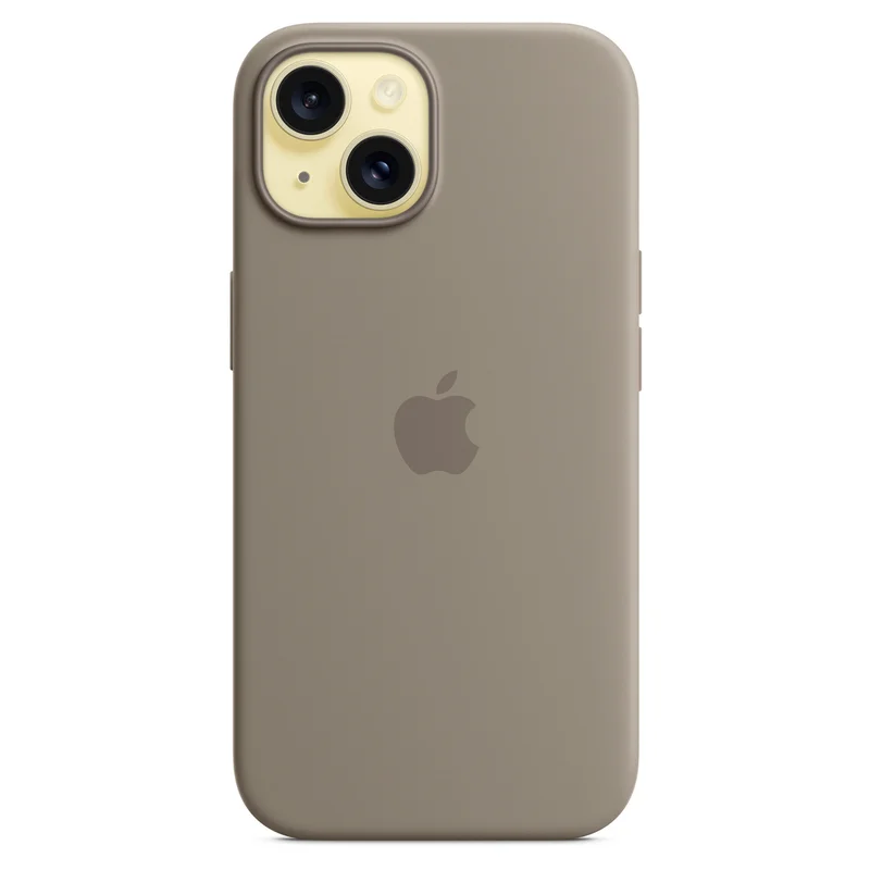 Чехол для iPhone 15, Silicone Case with MagSafe, Clay (MT0Q3ZM/A) 3