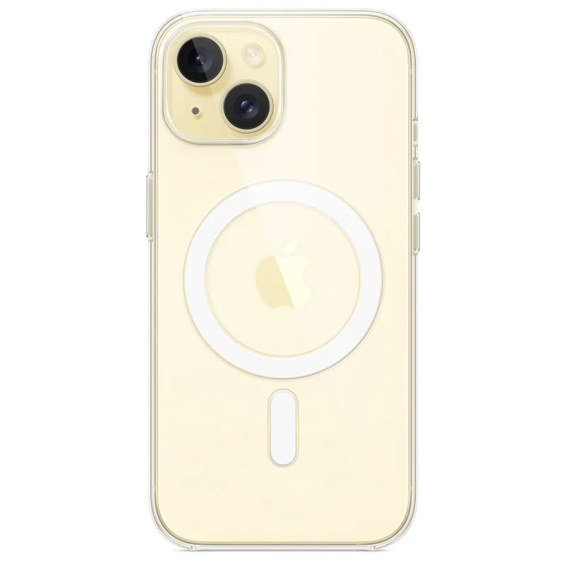 Чехол для iPhone 15, Clear Case with MagSafe (MT203ZM/A) 3