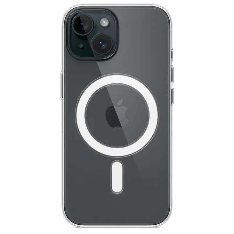 Чехол для iPhone 15, Clear Case with MagSafe (MT203ZM/A) 5