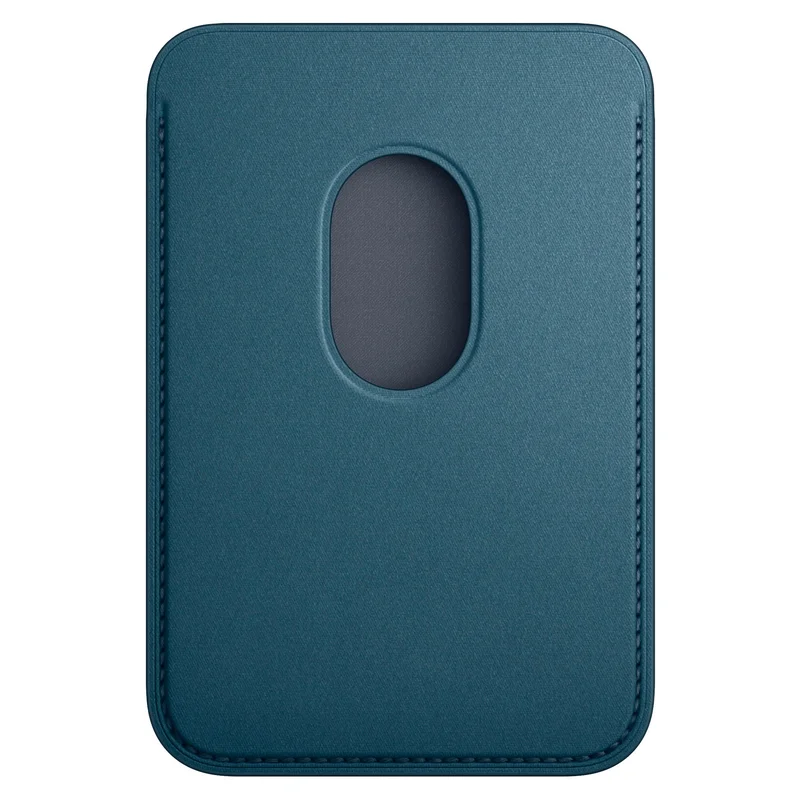 Чехол для iPhone FineWoven Wallet with MagSafe, Pacific Blue (MT263ZM/A) 2