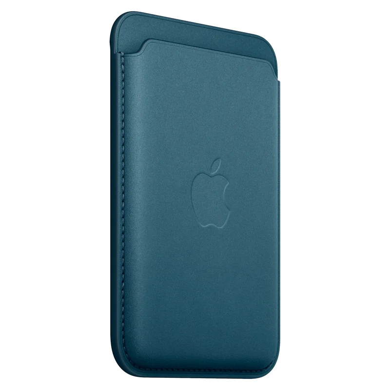 Чехол для iPhone FineWoven Wallet with MagSafe, Pacific Blue (MT263ZM/A) 3