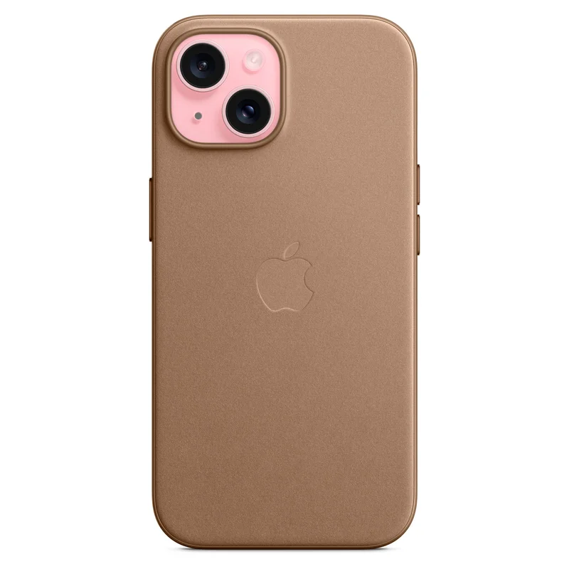 Чехол для iPhone 15 FineWoven Case with MagSafe, Taupe (MT3C3ZM/A) 2