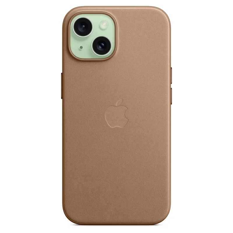 Чехол для iPhone 15 FineWoven Case with MagSafe, Taupe (MT3C3ZM/A) 4