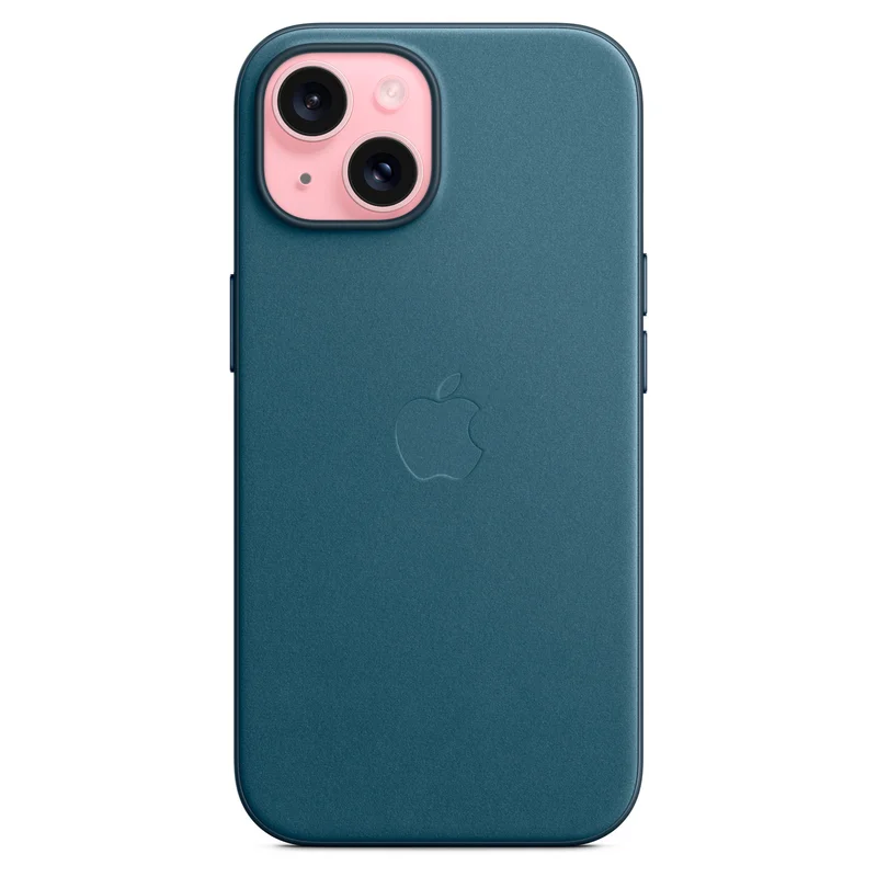Чехол для iPhone 15 FineWoven Case with MagSafe, Pacific Blue (MT3G3ZM/A) 2