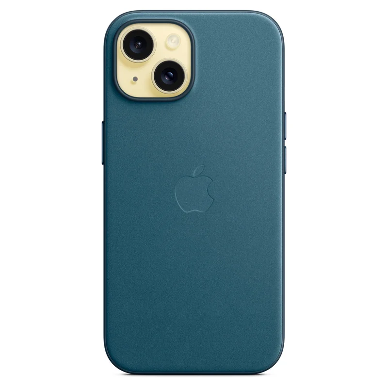 Чехол для iPhone 15 FineWoven Case with MagSafe, Pacific Blue (MT3G3ZM/A) 3